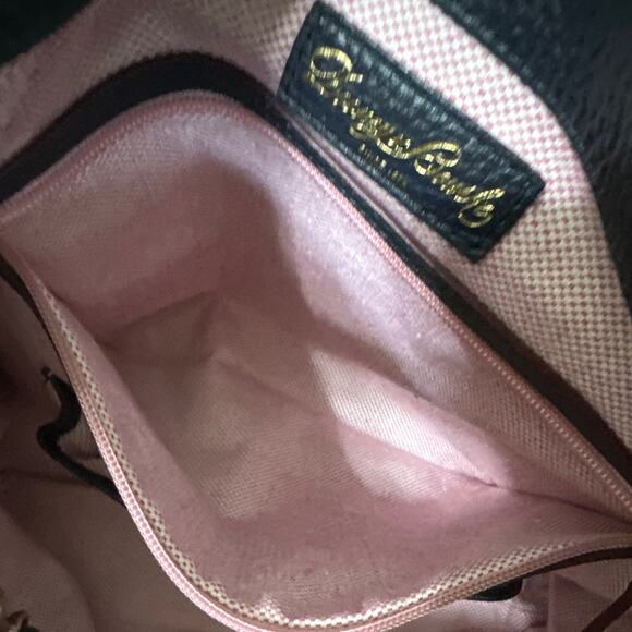 DOONEY & BOURKE Florentine Logo Lock Leather Shoulder Bag - Picture 8 of 11